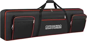 Amazon.com: AKOZLIN 88 Keys Electric Piano Keyboard Gig Bag with